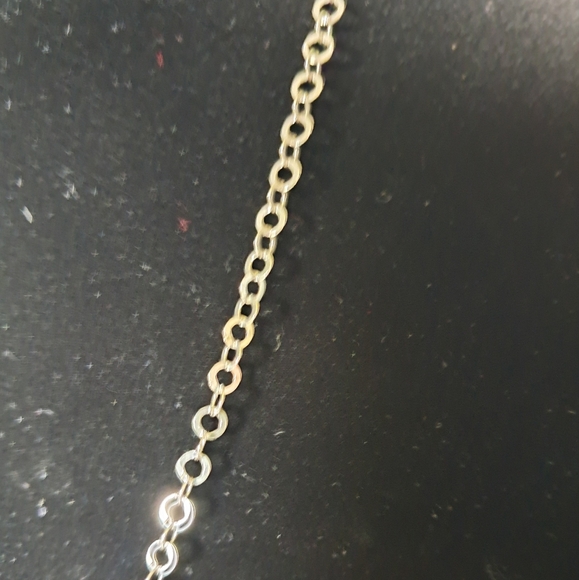 925 Israel Sterling Silver Silpada Circle Hammered Pendant Necklace - Picture 8 of 12